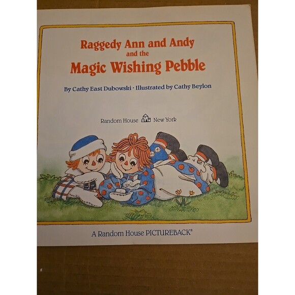 Raggedy Ann and Andy and the Magic Wishing Pebble Paperback 28 Page Vintage 1987 - Picture 4 of 5